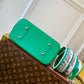 M59357 Alma BB Handbag shoulder bag cross body bags green calfskin Monogram