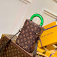 M59664 Vertical Box Trunk green Virgil Abloh Monogram 22CM