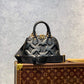 M59793 Alma BB Handbag shoulder bag cross body bags black calfskin Monogram