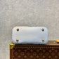 M59822 Alma BB Handbag shoulder bag cross body bags blue calfskin Monogram