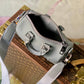 M81003 Men's bag Keepall XS shoulder bag cross body bags Handbag Aerogram grey calfskin