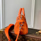 M81004 Men's bag Keepall XS shoulder bag cross body bags Handbag Aerogram orange calfskin