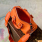 M81004 Men's bag Keepall XS shoulder bag cross body bags Handbag Aerogram orange calfskin