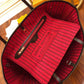 N41358 NEVERFULL MM Cherry Damier Ebene RED INSIDE original quality