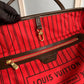 N41358 NEVERFULL MM Cherry Damier Ebene RED INSIDE