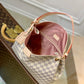N42249 GRACEFUL PM small size WHITE PINK subaxillary bag