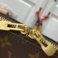 M53152 Alma BB 25cm apricot calfskin Monogram