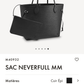 SAC NEVERFULL MM M40932 black Noir Epi Leather
