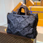 M59007 Onthego GM Black Nylon Monogram Pilow Giant