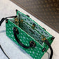 OnTheGo PM tote bag M46216 GREEN GOLD hardware monogram empreinte