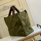 Onthego GM Green M59007 Nylon Monogram Pilow Giant