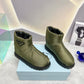 PRADA NYLON FABRIC BOOTIES GREEN