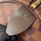 Speedy 30cm N41364 Damier Ebene canvas cross body bags shoulder bag Travel bag