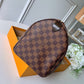 Speedy 30cm N41364 Damier Ebene canvas cross body bags shoulder bag Travel bag