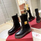 VALENTINO GARAVANI ONE STUD BEATLE BOOT IN CALFSKIN BLACK