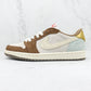 Designer Fragment x Travis Scott x Air Jordan 1 Low DV1312-200