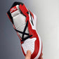 Designer RED Black White Jordan 1 CHICAGO High Q
