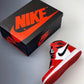 Designer RED Black White Jordan 1 CHICAGO High Q