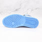 Designer BABY BLUE Jordan 1 High Q ( Customs And Box ), Jordan 1 Sneakers Active