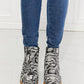 MMShoes Back At It Point Toe Bootie in Snakeskin