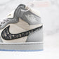 Designer Dior x Air Jordan 1 High OG "Grey"AJ1 High Q