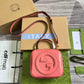 GC744434 Blondie Handbag 17cm Rose Pink leather
