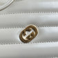 GC751628 shoulder bag shoulder bag 20cm dirty white Free shipping