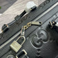 GG 725282 Travel bag Handbag 45cm black Canvas