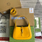 GG636709 subaxillary bag 28cm yellow cowhide