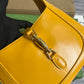GG636709 subaxillary bag 28cm yellow cowhide