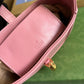 GG637091 Handbag subaxillary bag 19cm pink cowhide