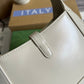 GG637091 Handbag subaxillary bag 19cm white cowhide