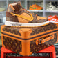 Designer Air Jordan 1 x LV x OFF WHITE Virgil Abloh