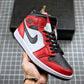 Designer Air Jordan 1 Mid “Gym Red” 554724-069