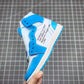 Designer Air Jordan 1 Retro High OG 'UNC' University Blue x OFF-W