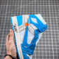 Designer Air Jordan 1 Retro High OG 'UNC' University Blue x OFF-W