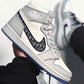 Designer Dior x Air Jordan 1 High OG "Grey"AJ1 High Q