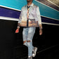 Designer Brown T-Scott x Fragment x Air Jordan 1 High Q ( Customs And Box ), Jordan 1 Sneakers Active CACTUS JACK