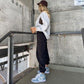 Designer Blue White Jordan 1 High Q ( Customs And Box ), Jordan 1 Sneakers Active