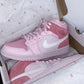 Designer Air Jordan 1 Mid" Digital Pink High Q