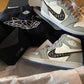 Designer Dior x Air Jordan 1 High OG "Grey"AJ1 High Q