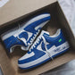 Designer LV x NK Air Force Monogram