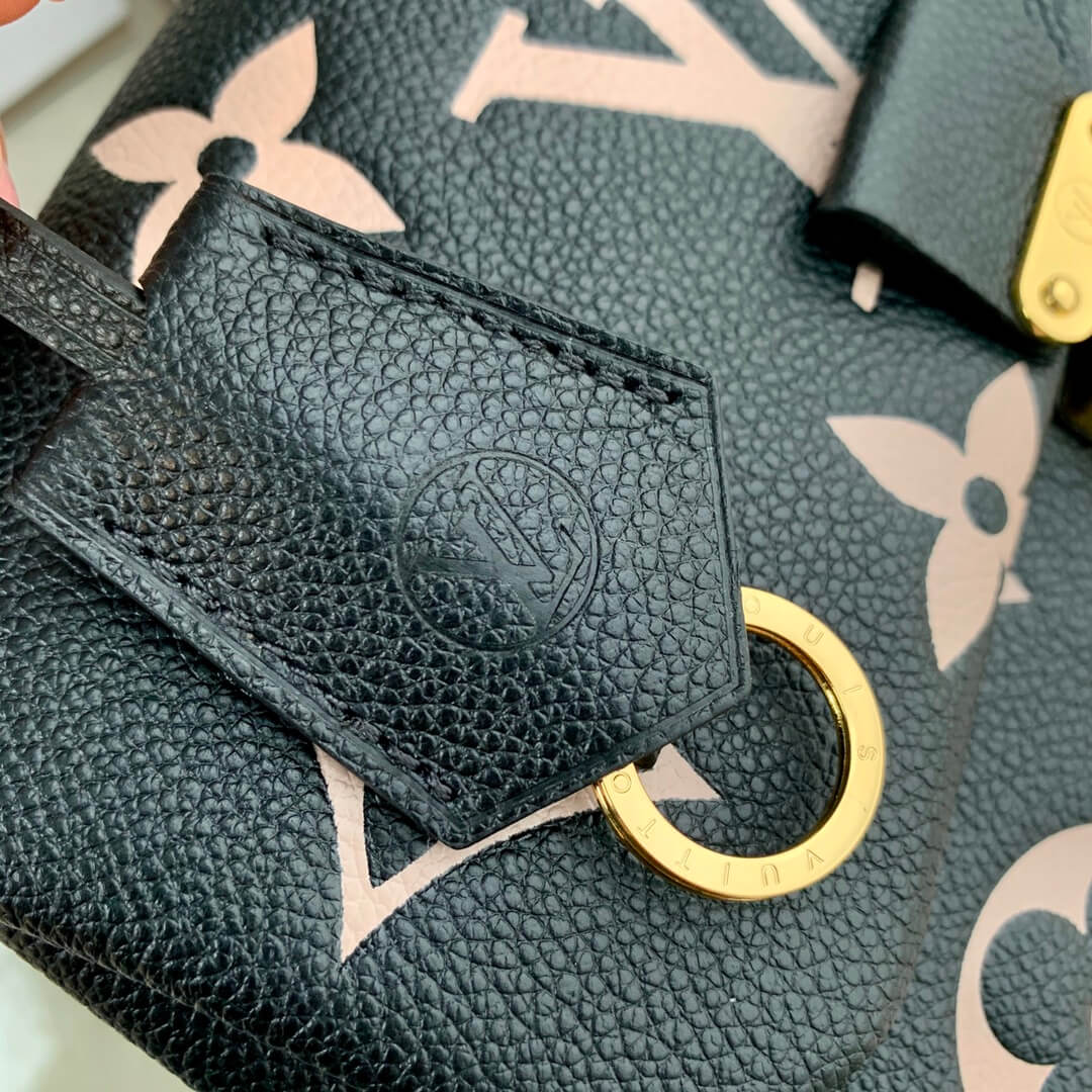 M45978 MADELEINE 24cm/BB 30cm/MM black Monogram Empreinte Silk screen