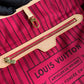 Neverfull M41178 monogram ROSE inside MM Damier Azur Bag Damier GHW Used
