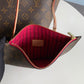 Neverfull M41178 monogram ROSE inside MM Damier Azur Bag Damier GHW Used