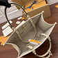 M45717 ONTHEGO MM BAG TOTE M45717 M45718 Cream/Saffron/blue