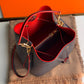 M45306 NéoNoé MM bucket bag Monogram Empreinte dark navy blue