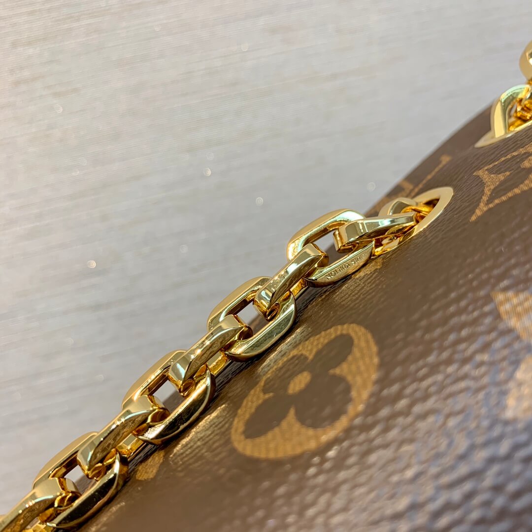 M46127 Caramel Brown Marceau Chain bag Pochette Métis