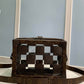 M20871 Side trunk Monogram Chess 25cm brown