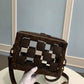 M20871 Side trunk Monogram Chess 25cm brown